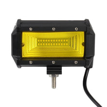 72W doble fila LED. Cross. Todo Terrenos. Para coche, camión, etc